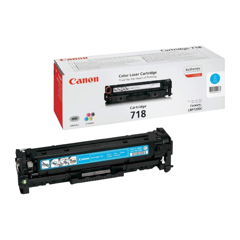 Картридж Canon 718 Сyan (2661B002)